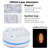 White Low Voltage Battery Powered Integrated LED Deck Light Kit