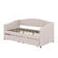 Twin Size Upholstered Daybed With Two Drawers-1007061137