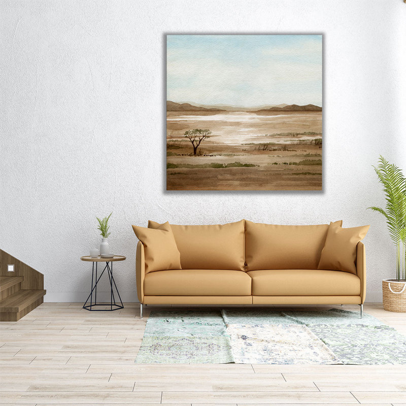 «Clear Savannah I», reproduction d'art sur toile, H 30 po x l 30 po