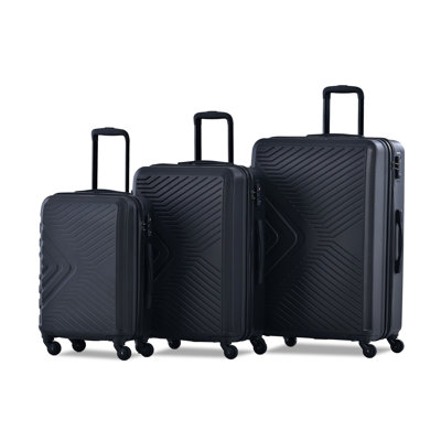 Luggage sets 3 Piece,Suitcase Set with Spinner Wheels,TSA Lock,ABS Hard shell Luggage Sets,Lightweight Travel Suitcase Sets,20/24/28 inch