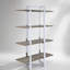 Bibliothèque naturelle à 4 tablettes