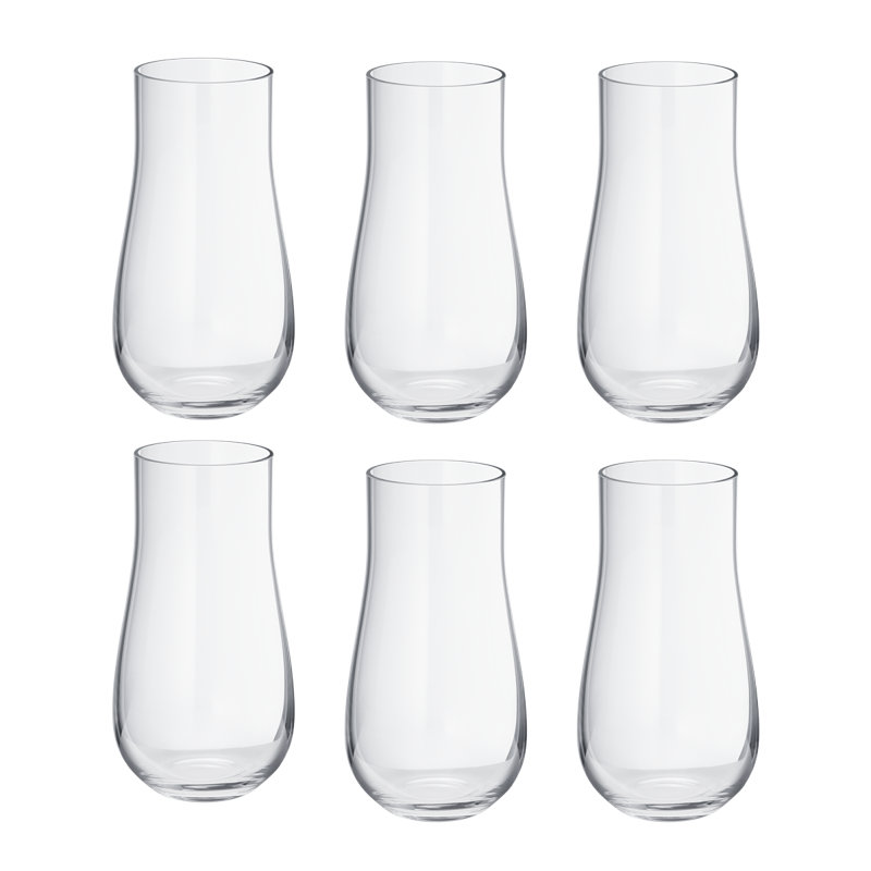 Sky 15 oz. Lead Free Crystal Drinking Glass