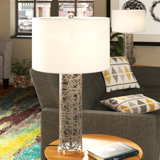 Lampe de table noire fumée 28 po Easthampton
