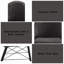 Chaise d'appoint Abraham (lot de 2)