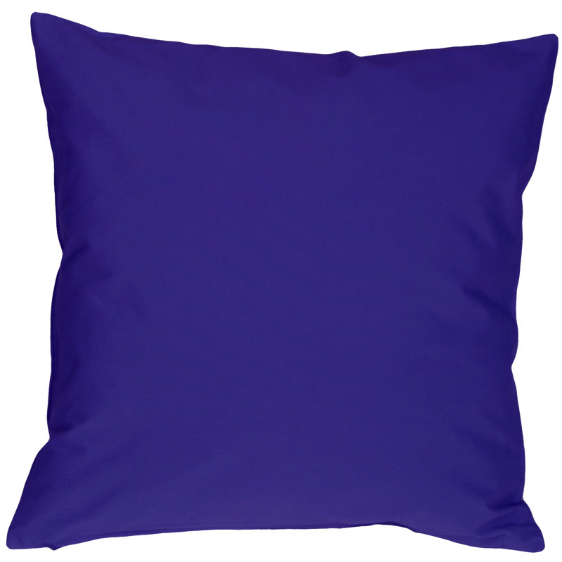 Caravan Throw Pillow, 20" H x 20" W x 6" D, Royal Blue