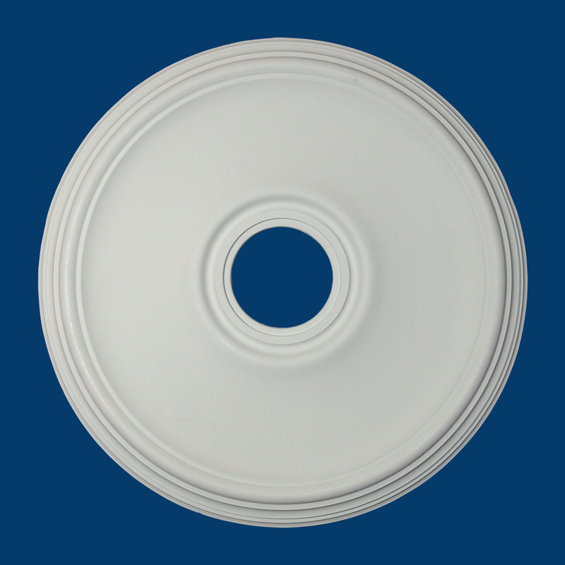 Médaillon de plafond, H 1,5 po x l 20 po x P 20 po