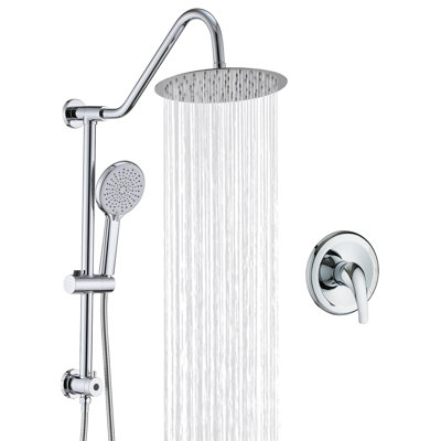 Complete Shower System with Rough in-Valve