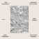 Swirl Marbled Abstract Gray/Black Rug