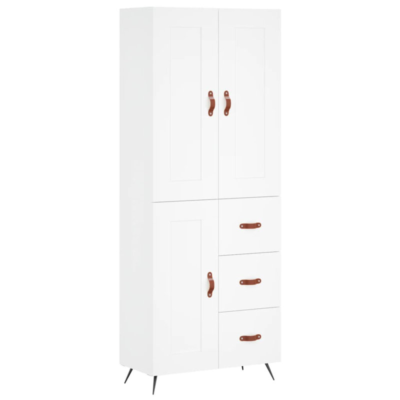 69.5cm Sideboard, White