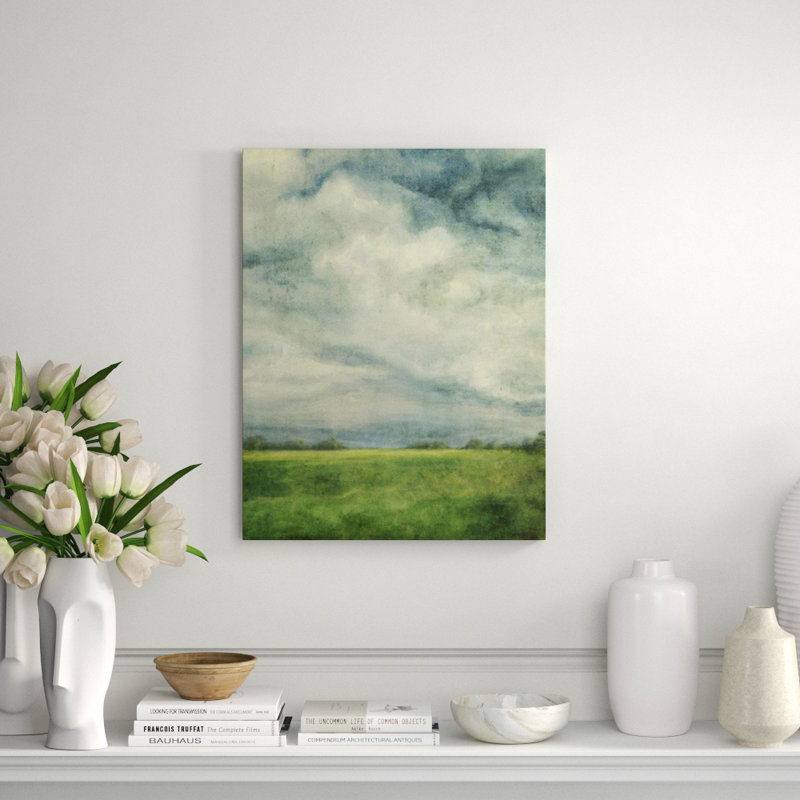 Blurred Painting by D’Alessandro Léon, Image Brush Gel, 47" H x 36" W