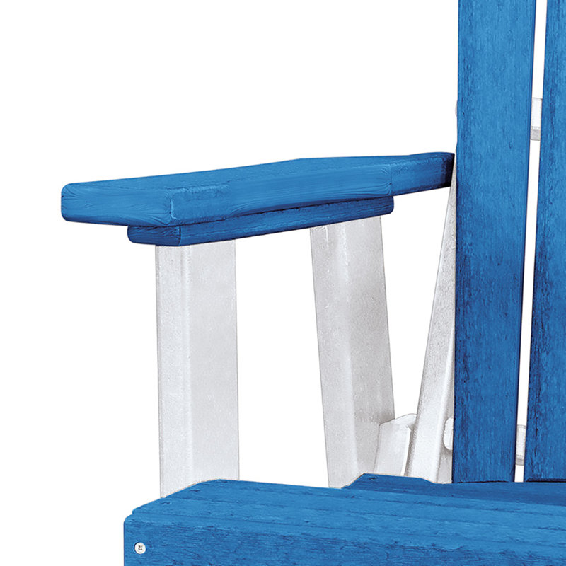 Fauteuil oscillant Haven, bleu, Bleu