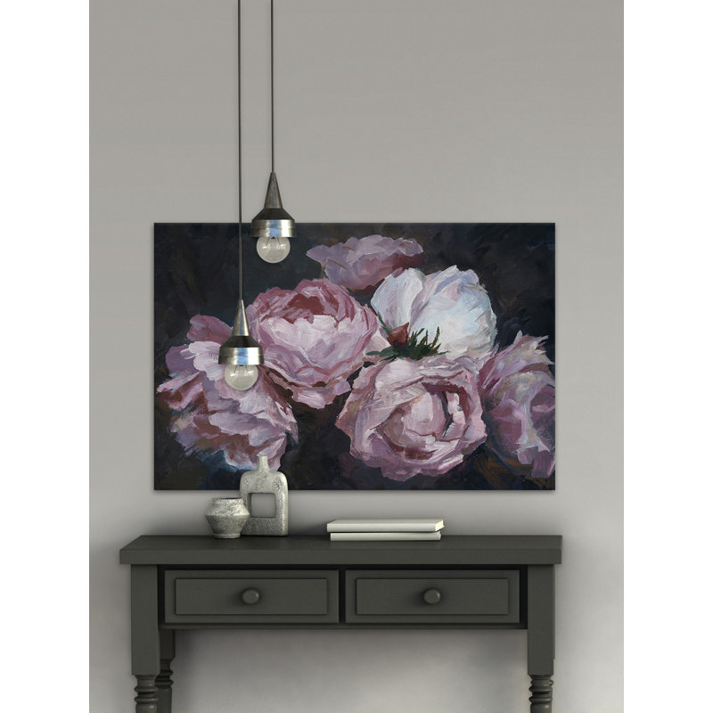 «Dramatic Bloom», reproduction sur toile, H 12 po x l 18 po x P 1,5 po