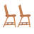 Bella Vista 18'' H Beech Solid Wood Side Chair
