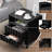 19'' W Fluted Nightstand with Storage Drawers, Open Shelf-1278466253-1289280936
