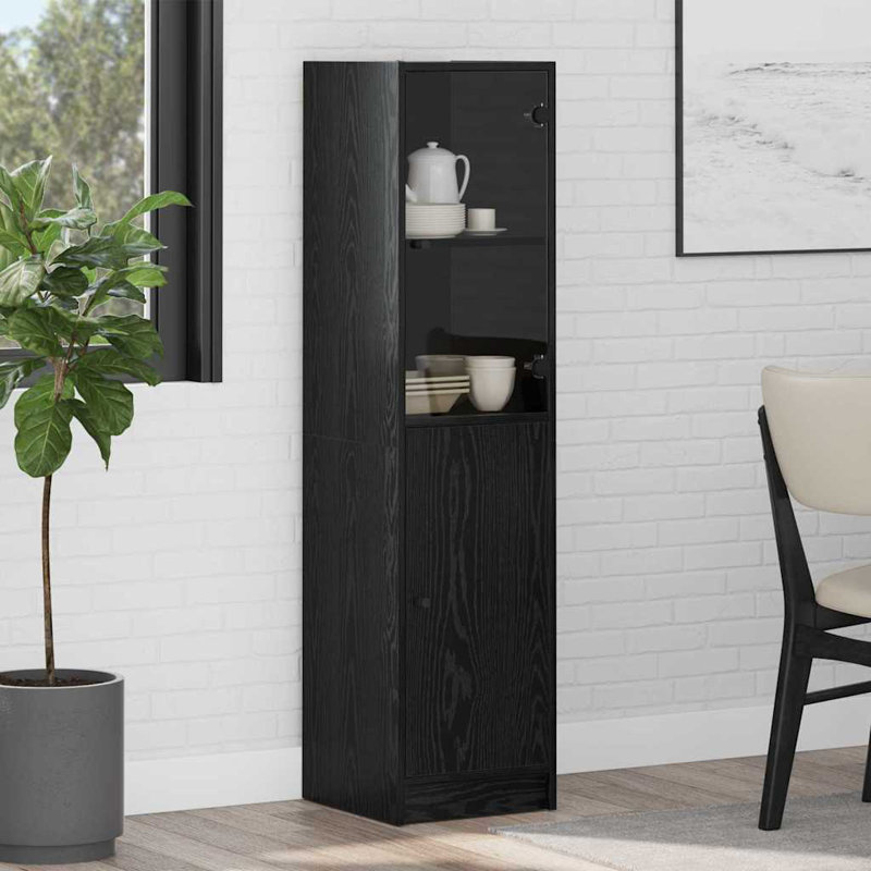 35cm Sideboard, Black Oak