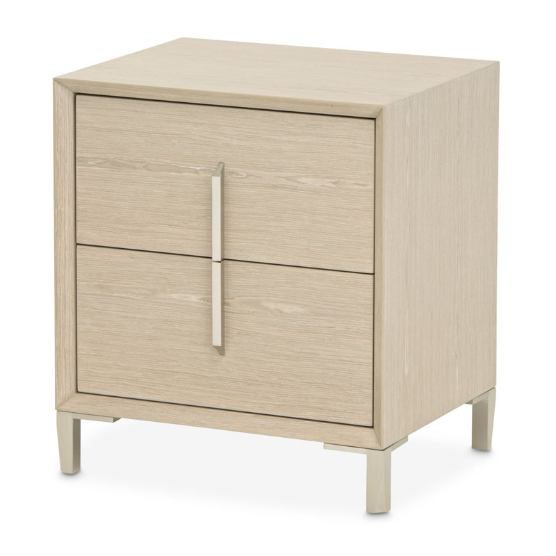 Lotus Bay Nightstand, Small - Sand
