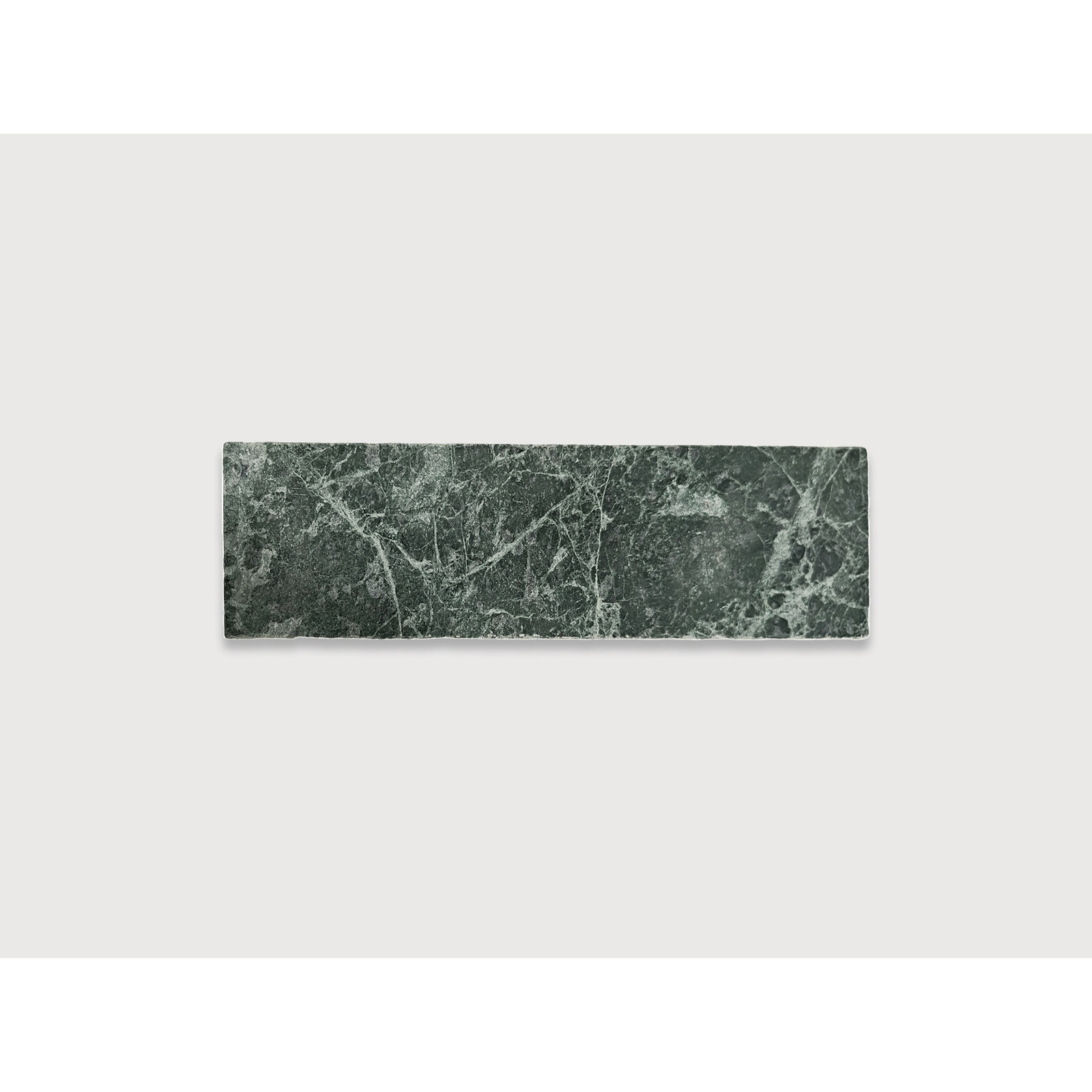 Aged Marble 3" x 12" Tile, Verde