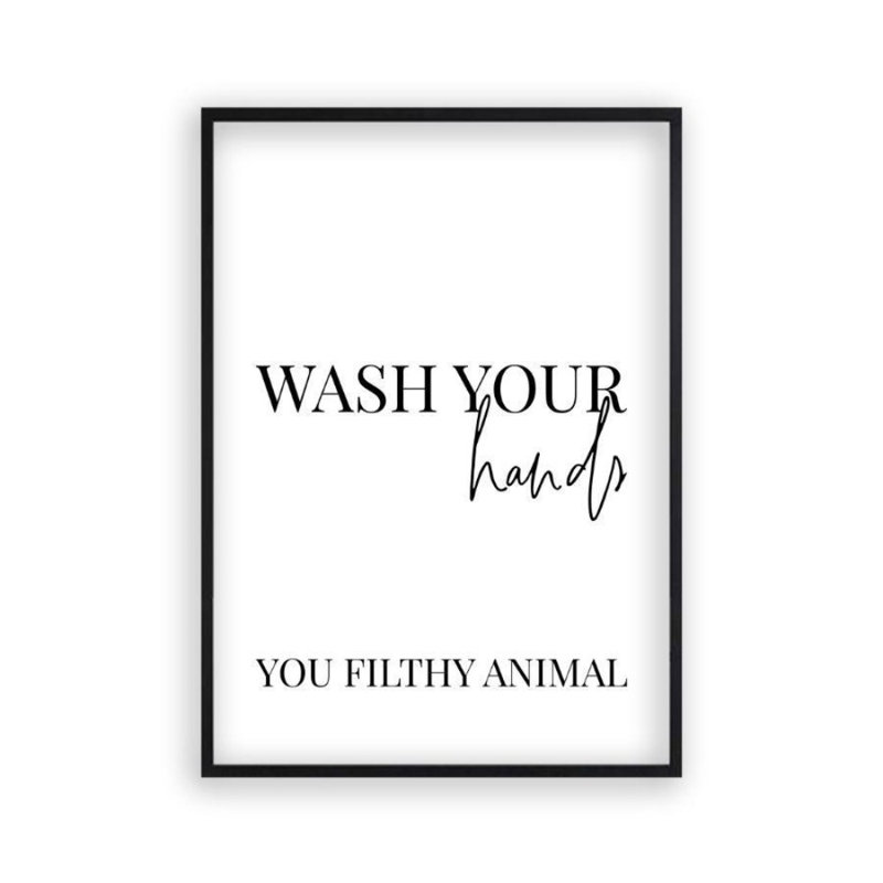Print, Matt Black Frame, 41 cm H x 31 cm W
