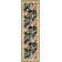 Tapis noir Baytown Garden