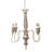 Suspended luminaire with adjustable chain