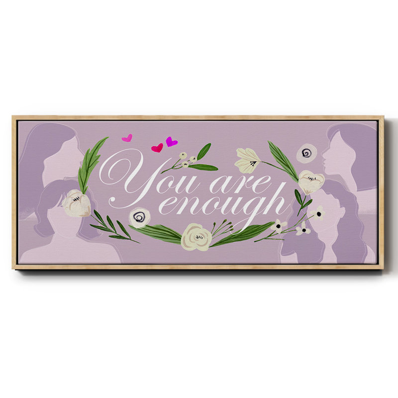 «Happy Galentine's Day» - toile encadrée, H 20 po x l 50 po
