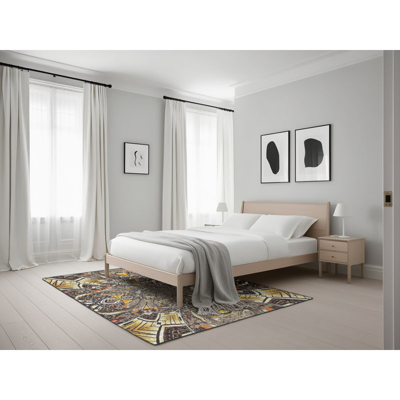 Tapis brun, Rectangle 5 pi x 7 pi