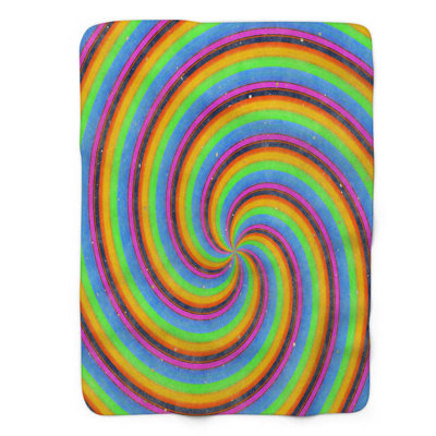 Couverture psychédélique 1 pièce