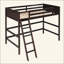 Lit mezzanine en bois avec échelle-1440779849