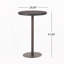 Table de bar en rotin exquise pour une détente ultime