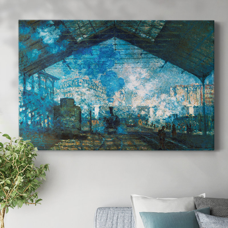 Toile tendue The station Saint-Gallery, H 12 po x l 18 po