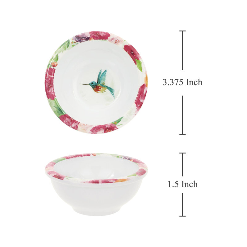3 3/8" Mini Bowl S6, Rose Garden