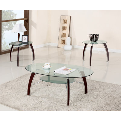 Ensemble de tables basses 3 pièces Lester