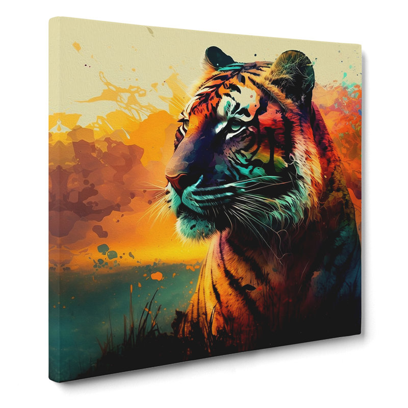 Modern Wall Art - Wrapped Canvas - Framed Print