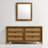 Roundhill Furniture Vichy Wood Mirror