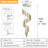Balazs 12-Light Crystal Column Chandeliers 10ft Long Foyer Pendant Light Dimmable 3000-6000K LED
