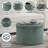 Cory 22" W Round Corduroy Shoe Storage Ottoman with Reversible Tray Lid-1680504764