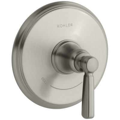 Garniture de valve Bancroft avec poignée levier en métal pour valve thermostatique, nécessite une valve