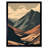 Marrakech Follow The Trail To The Top Mountain Landscape - Single Picture Frame Print