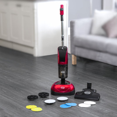 4-in-1 Complete Floor Cleaner - Cleans, Scrubs, Polishes, and Vacuums