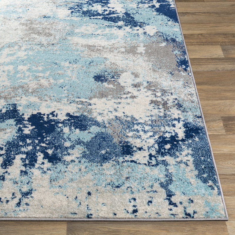 Hoggan Indoor Rug, Rectangle 6'7" x 9'