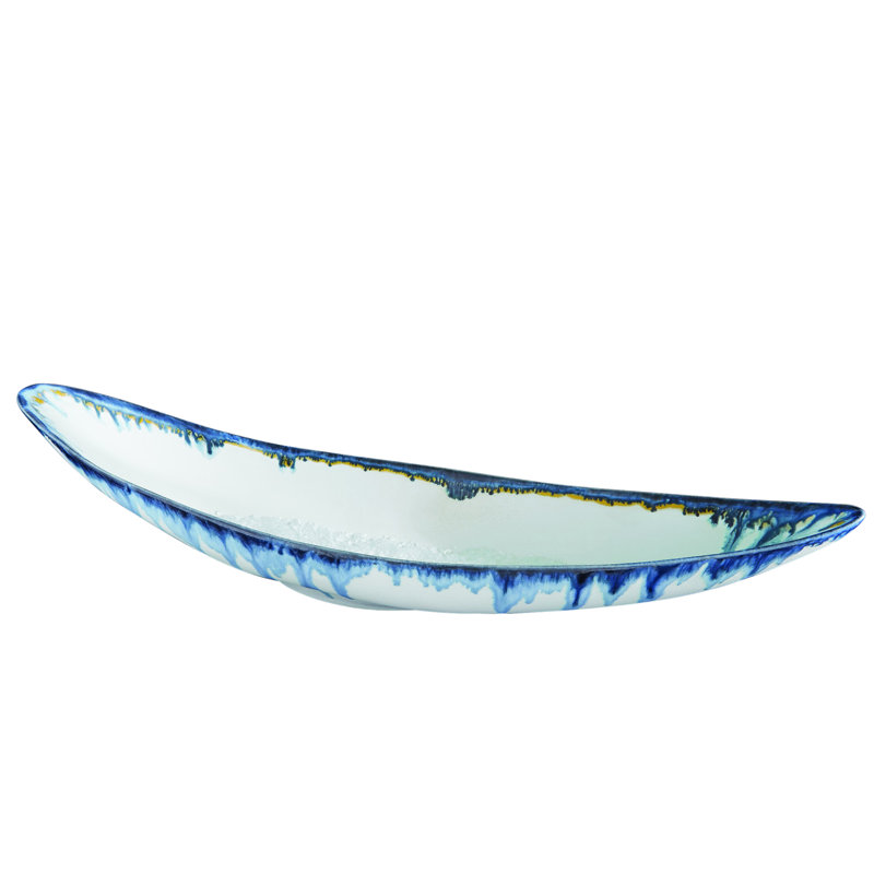 Drip Handmade Porcelain Decorative Plate 1