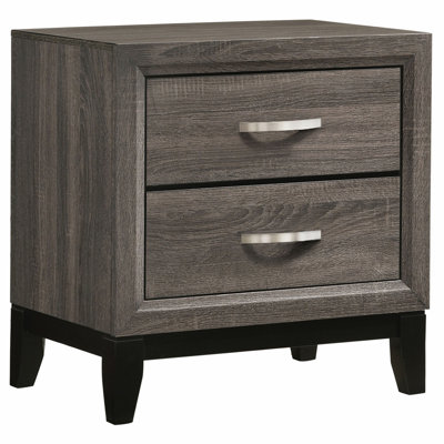 Cabrillo Grey Oak 4-piece Full Bedroom Set