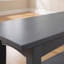 Banc de rangement avec tablette du bas, gris anthracite-780934726