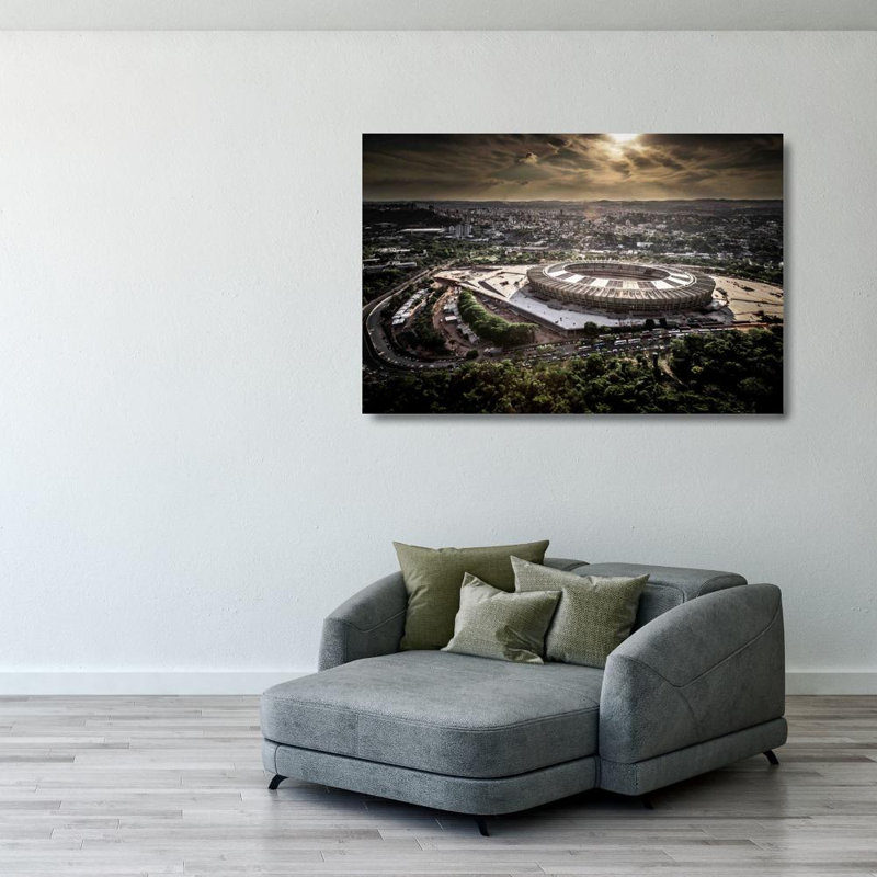 Mineirao Stadium, 27" H x 40" W