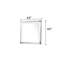 Miroir blanc Witney