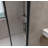 36 "X 72" Bifold Shower Door,  1/4"(6Mm)  Tempered Glass, Matte Black Aluminum Frame, Explosion Proof Film