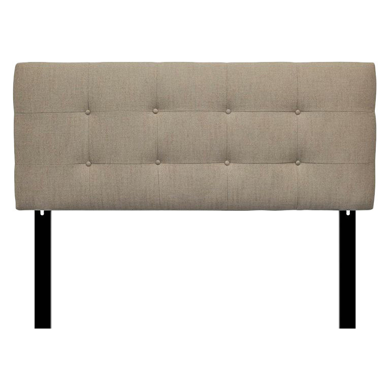 Allande Upholstered Headboard, Arcadia Pebble, California King