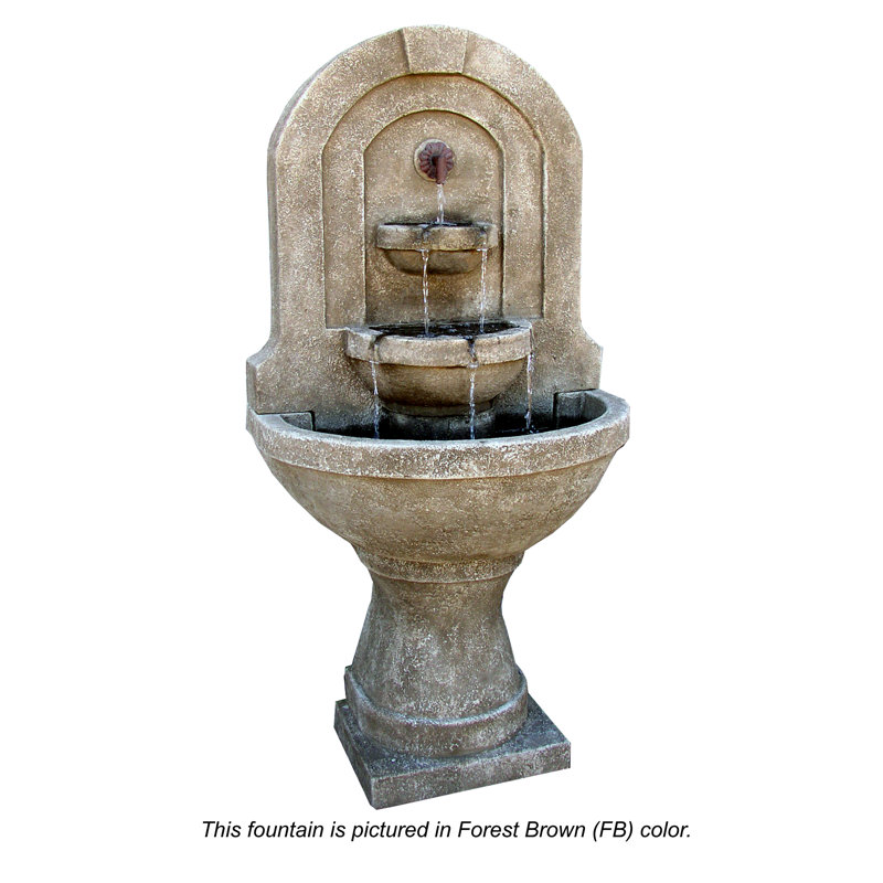 Concrete Castelnuovo Fountain, Ancient Stone