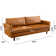 Bobur 80.3'' Faux Leather Sofa