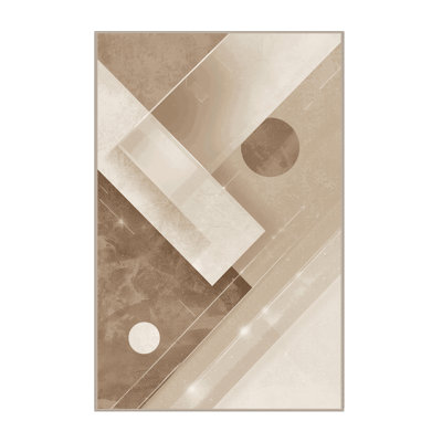 Tapis beige moelleux moelleux et doux Adlai